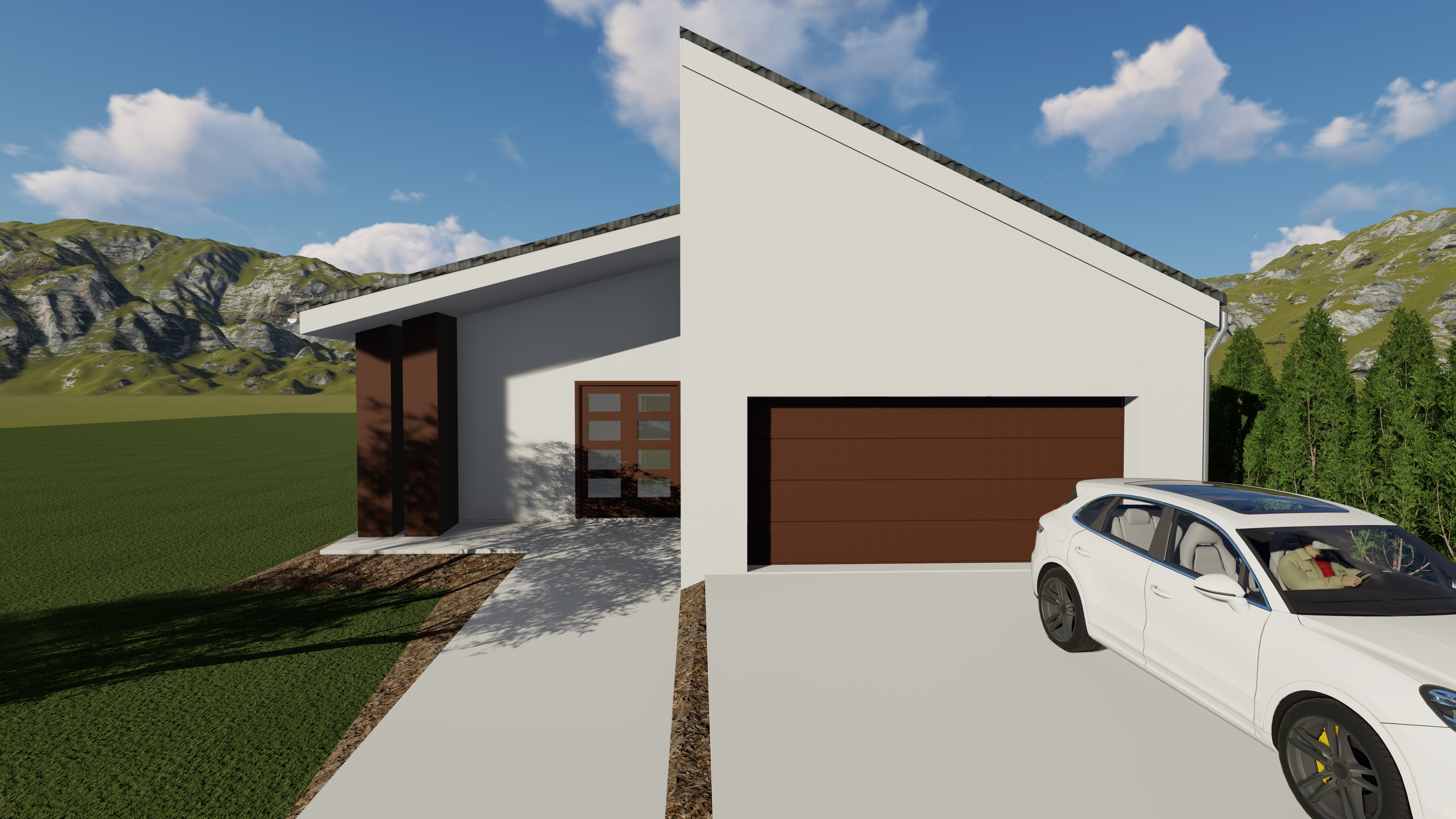 Contemporary residential